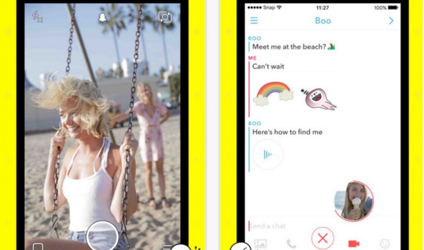 Snapchat Revamps Chat Feature, Adds Massive Sticker Trove, And Will Now Autoplay Stories