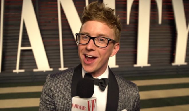 YouTube Star Tyler Oakley Interviewed Celebrities At Vanity Fair’s Oscar Party