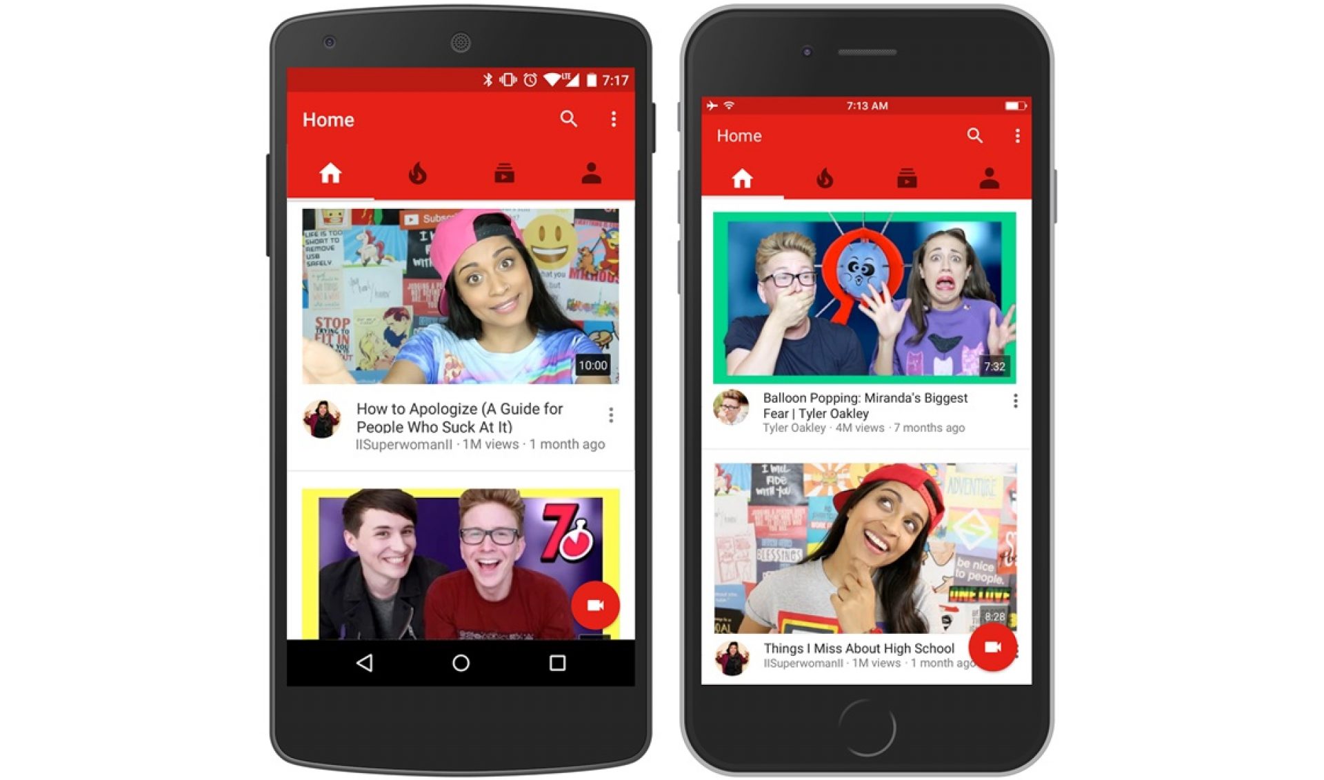 YouTube Redesigns Mobile Homepage With Big Images, Recommendations