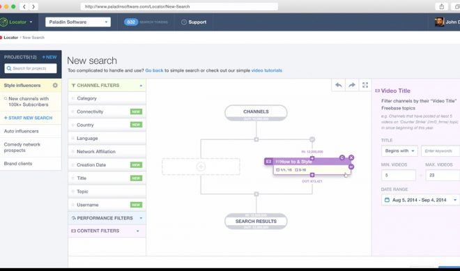 New Tool From Tech Company Paladin Helps MCNs Search For Undiscovered Creators