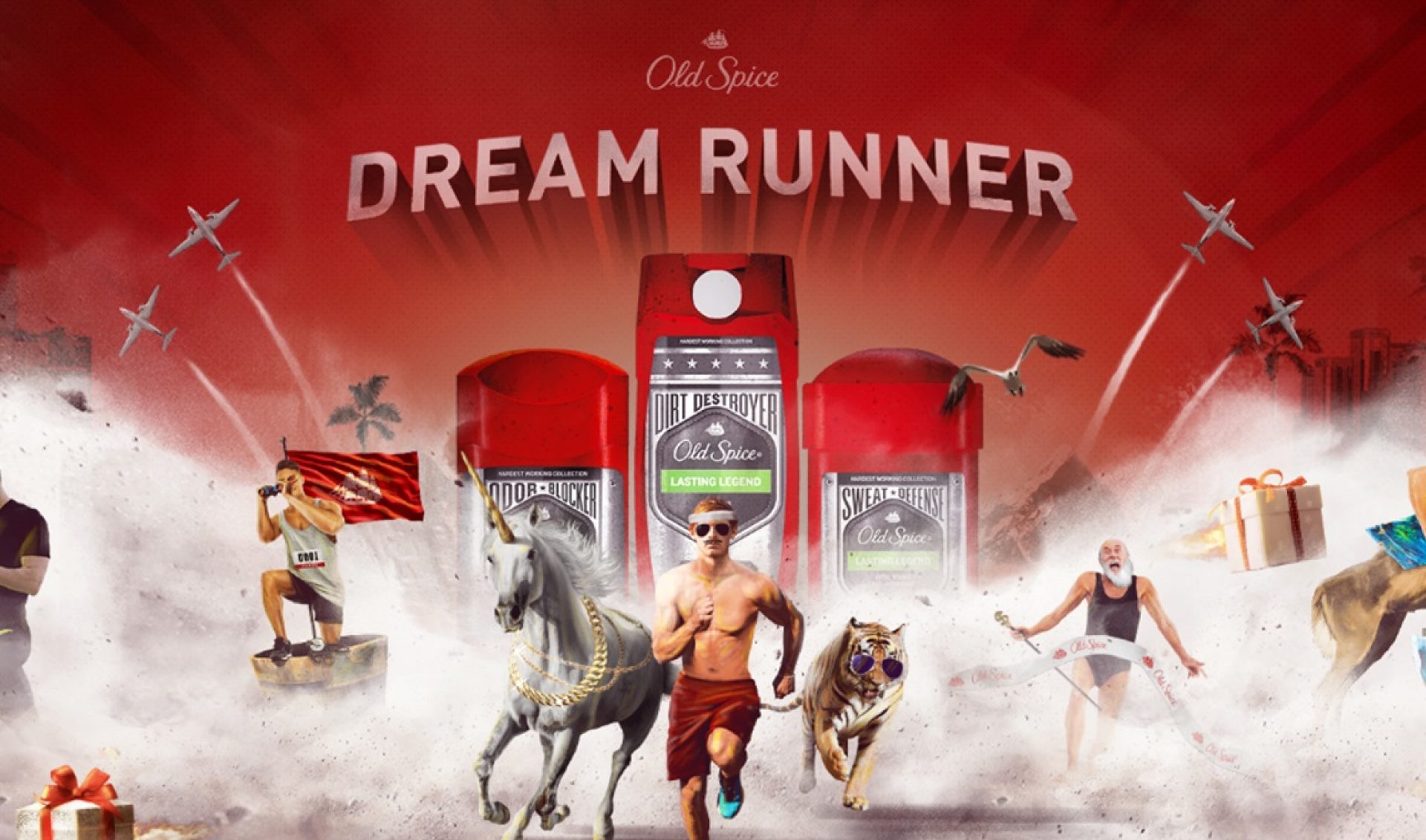 Old Spice Invites YouTube Stars, Fans To Run In Strange Patterns And Win Prizes