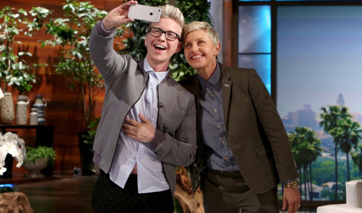 Ellen DeGeneres Inks Content Development Deal With YouTube Star Tyler Oakley, Announces Full Ellen Digital Network Slate