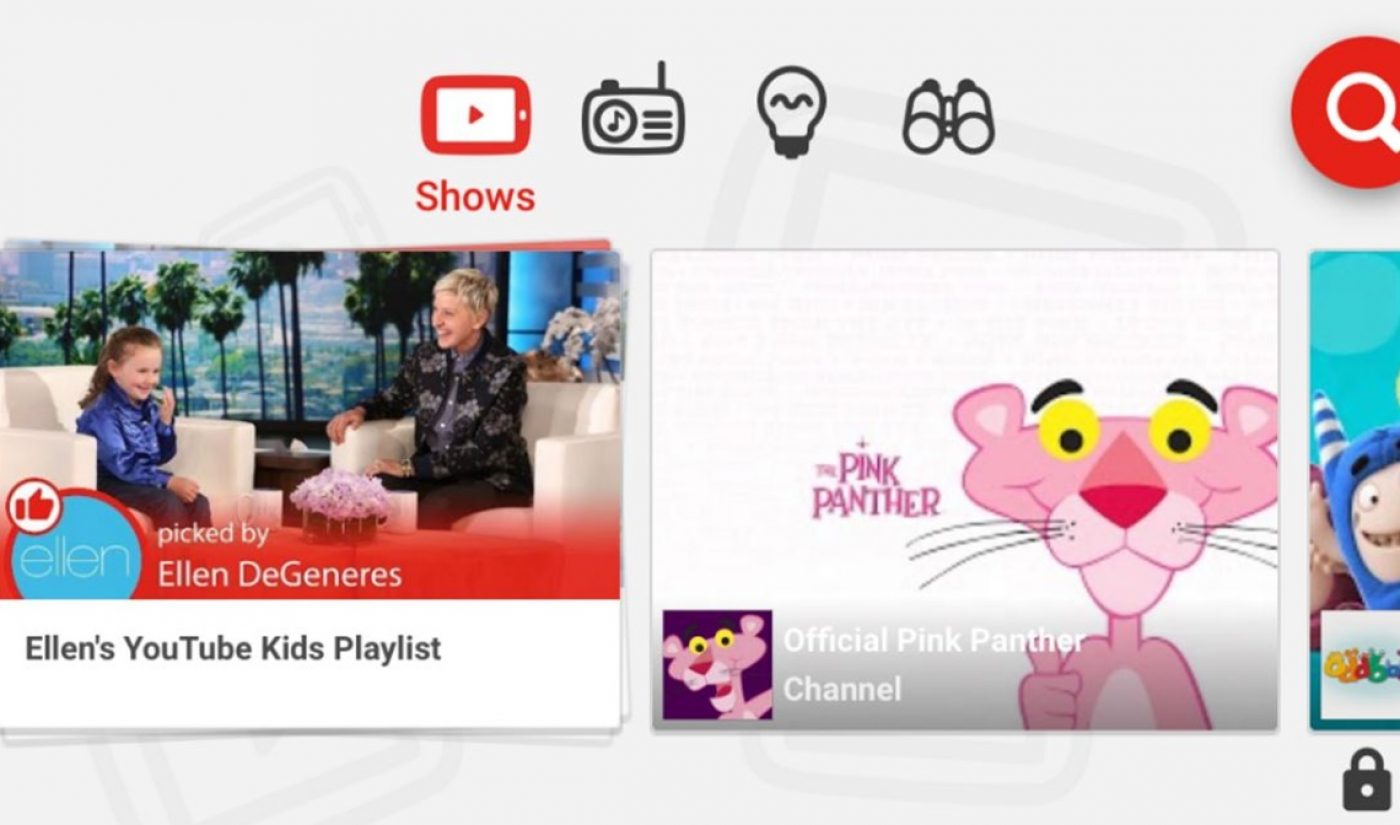 Ellen DeGeneres Curates YouTube Kids Playlist As Sesame Workshop Launches New Children’s Channel