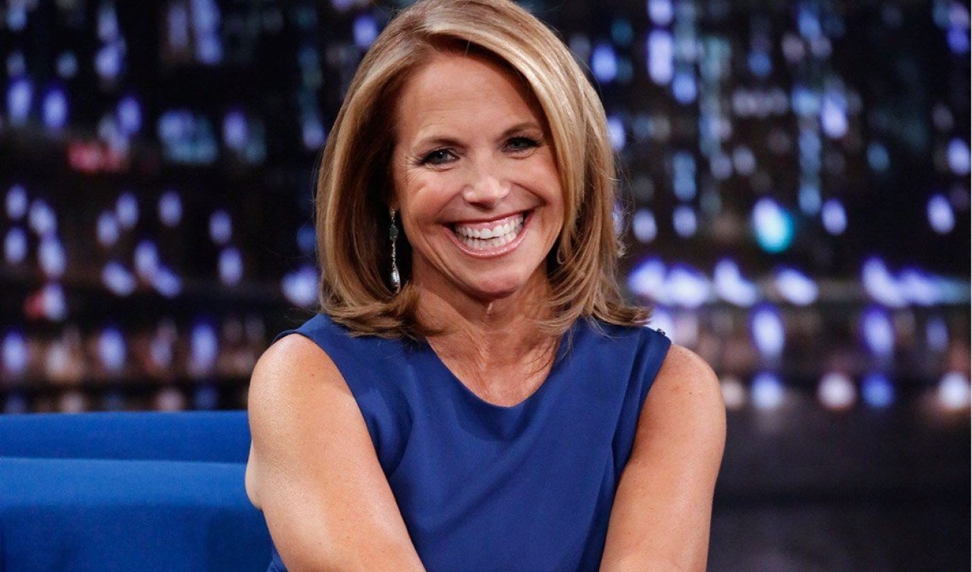 Amid Frustrations With Yahoo, Katie Couric Said To Be Considering Next Steps
