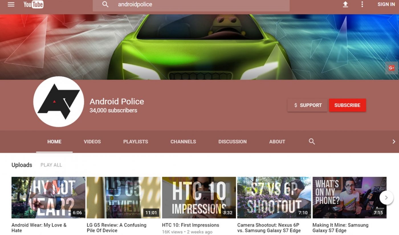You Can Enable A New “Material Design” On YouTube
