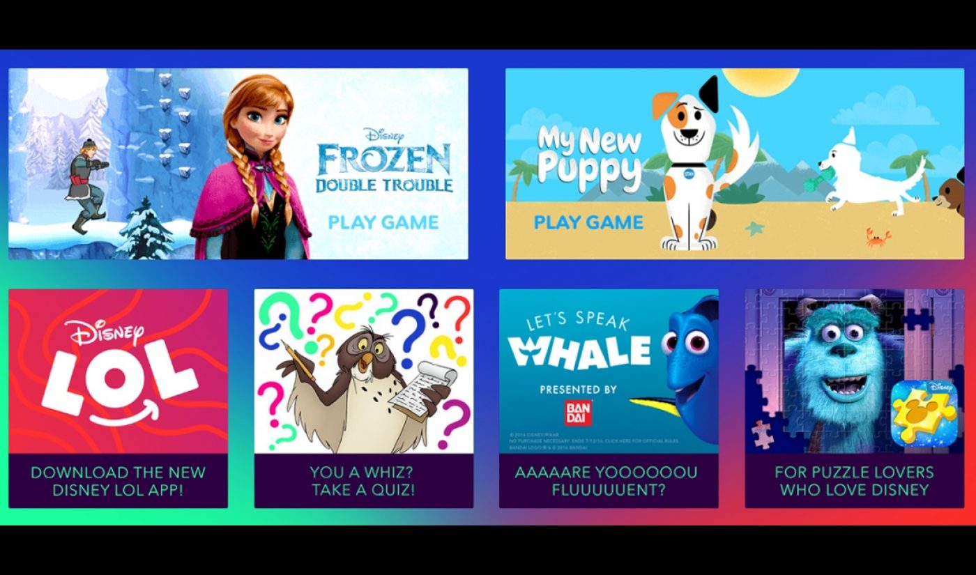 Disney’s “LOL” App Brings Short-Form Video To Kids