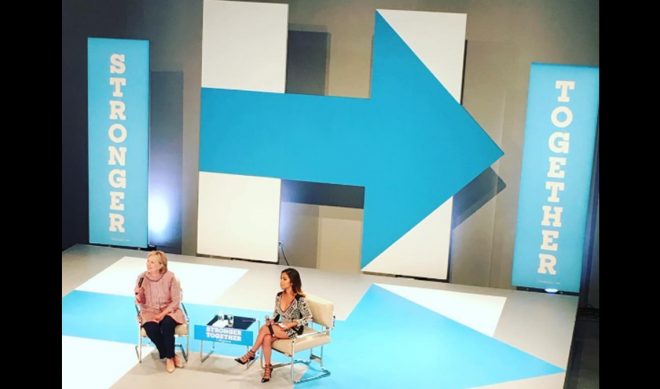 Hillary Clinton Chats With YouTube Stars At Town Hall Event In LA