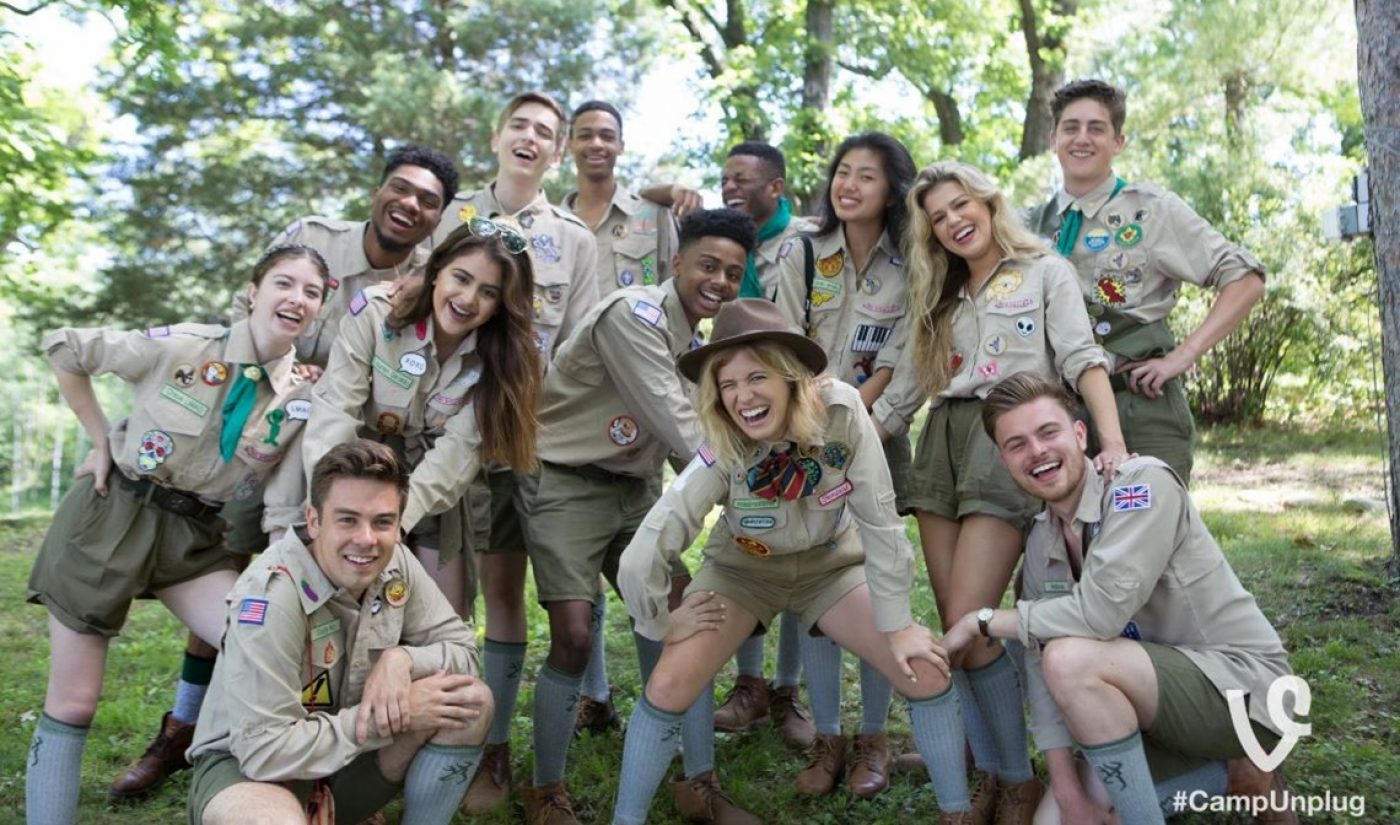 Vine Premieres Its First Long-Form Original Series, ‘Camp Unplug’, Starring Lauren Giraldo, Cody Ko