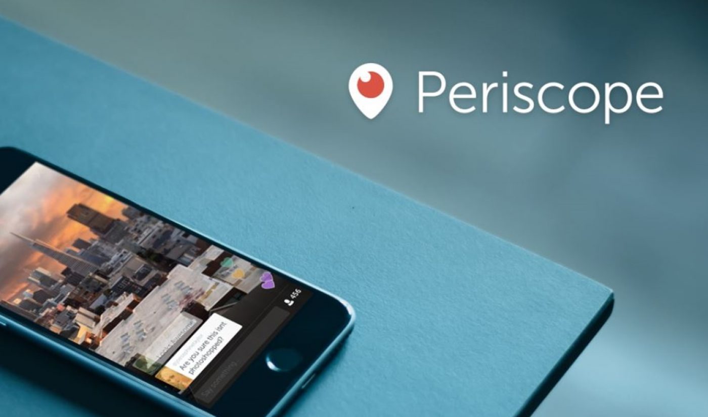 Periscope Rolls Out ‘Highlights’ Feature, Enables Broadcast Embeds Anywhere Across Web