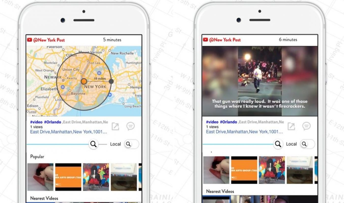 New ‘Centric’ App Enables Location-Based Searches For Nearby YouTube, Twitter Videos