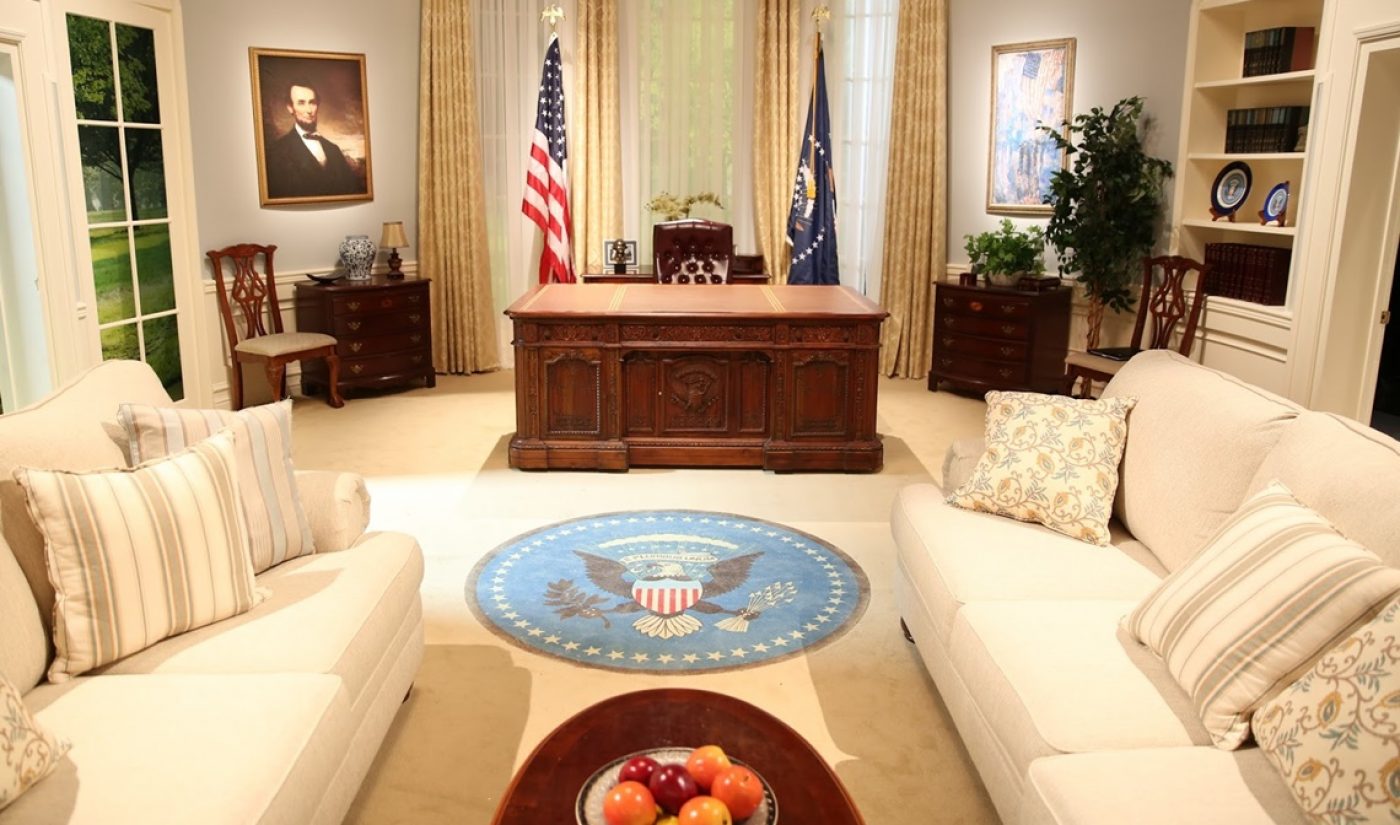 YouTube Builds Election-Themed Sets At Its American Production Spaces