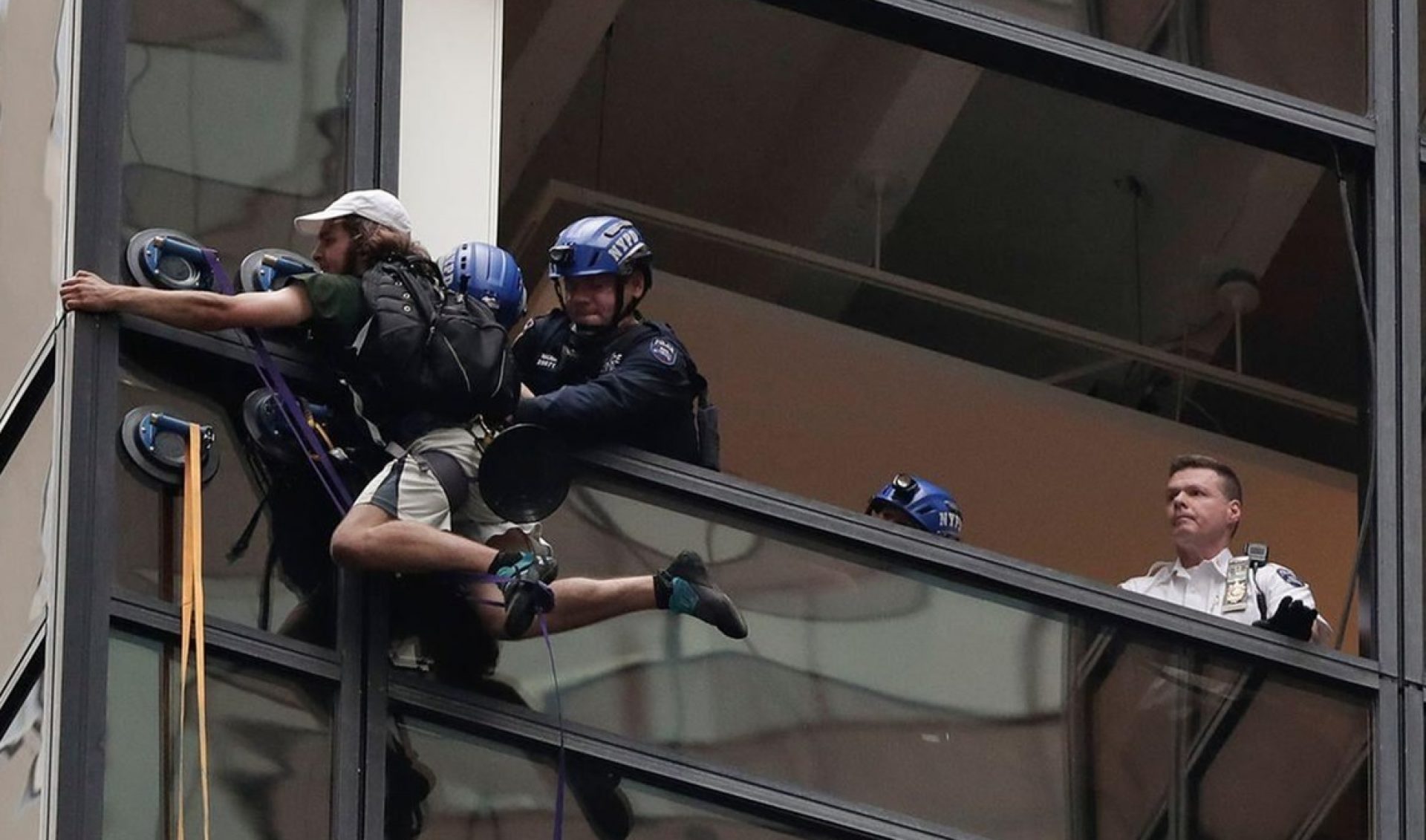 Trump Tower Suction Cup Climber Gets 7 Million Views On Facebook, Millions More On YouTube, Periscope