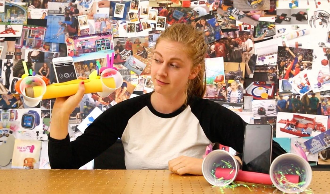 GoldieBlox Debuts New ‘Toy Hackers’ YouTube Series Featuring Fleet Of Top Kid Creators
