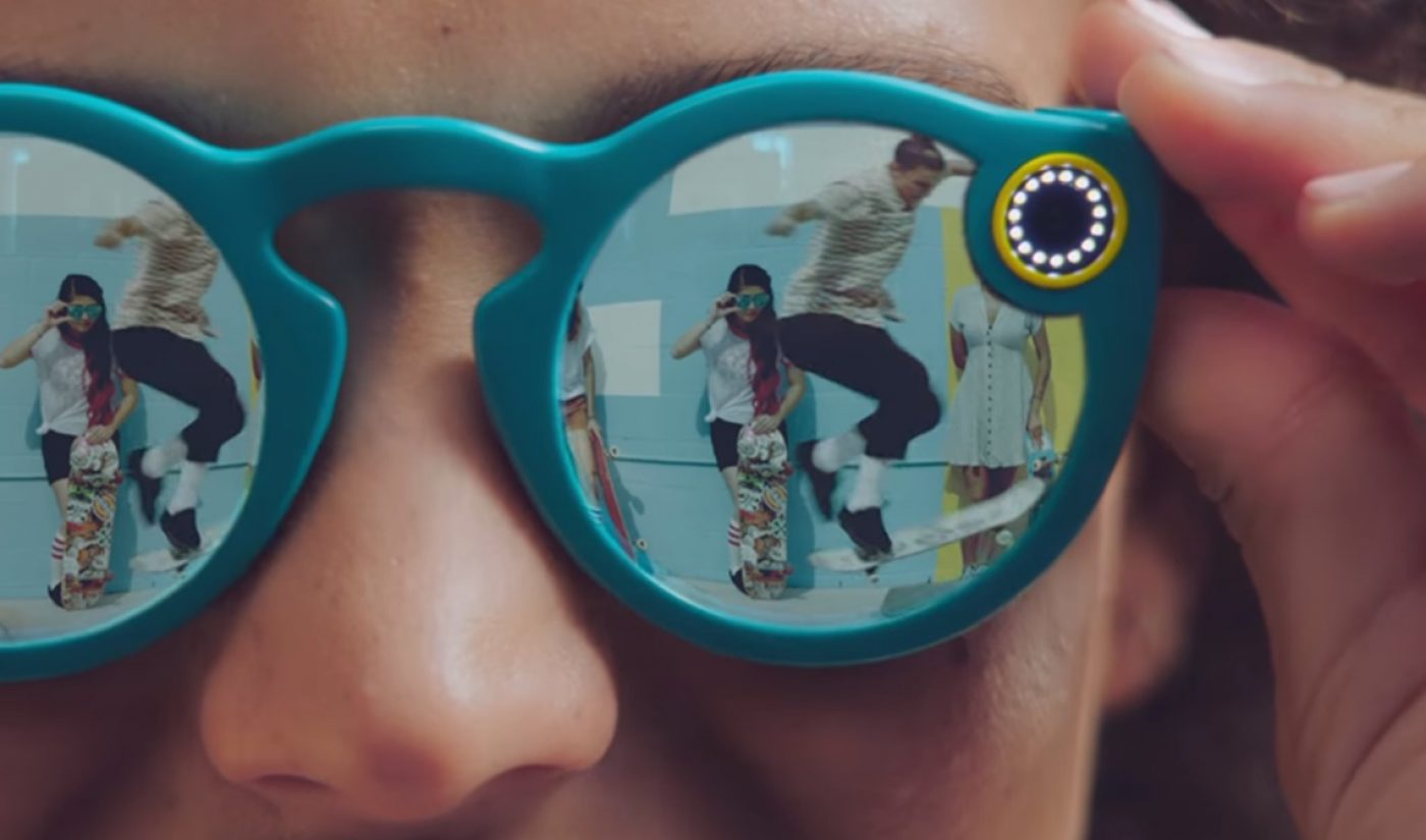 Snapchat Announces “Spectacles” Wearable As It Rebrands Into Snap Inc.