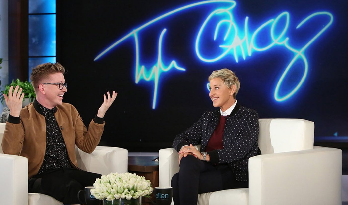 YouTube Star Tyler Oakley Launches Talk Show On Ellen DeGeneres’ Digital Network