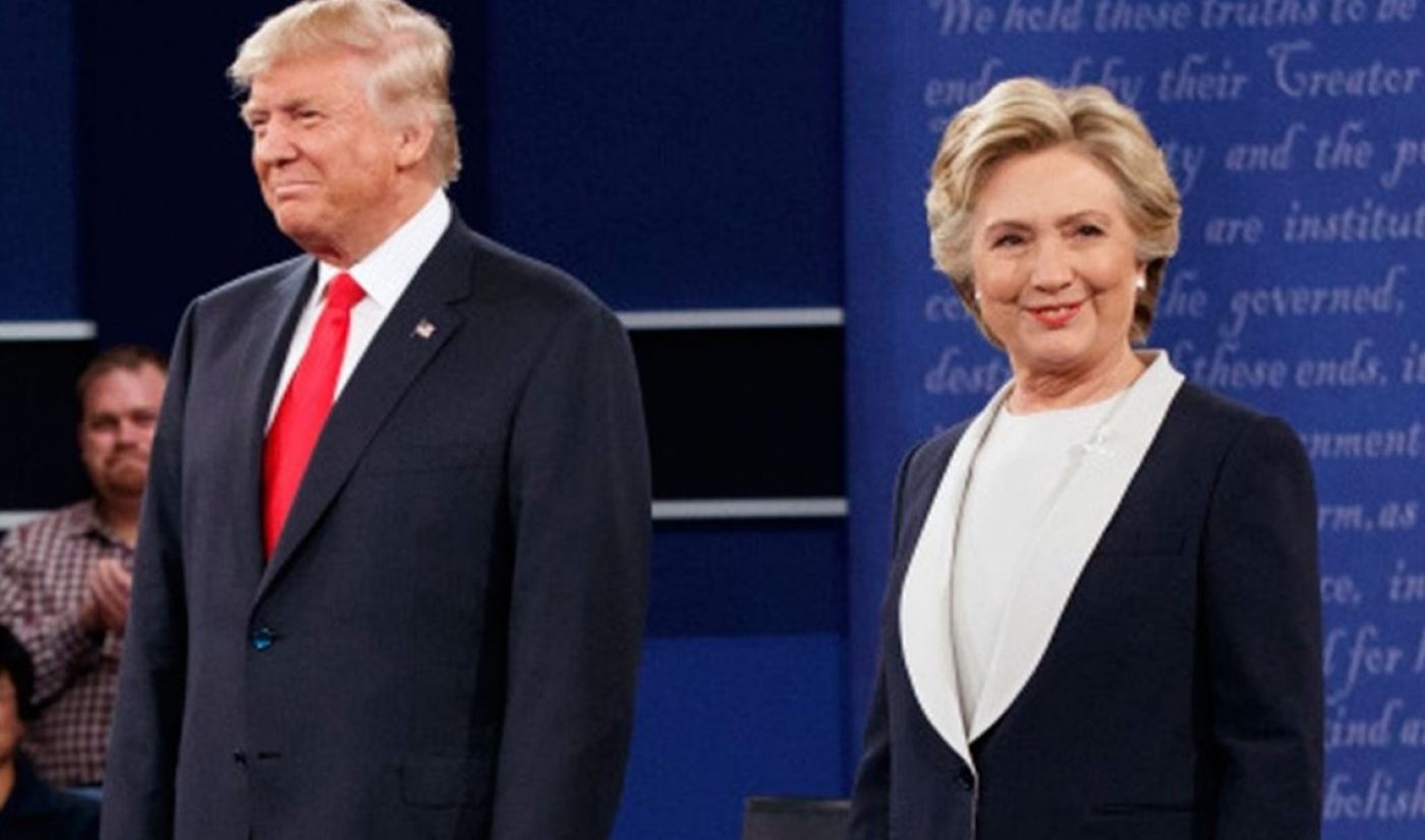 Sunday’s Second Presidential Debate Sees 40% Viewership Boost Over First On YouTube