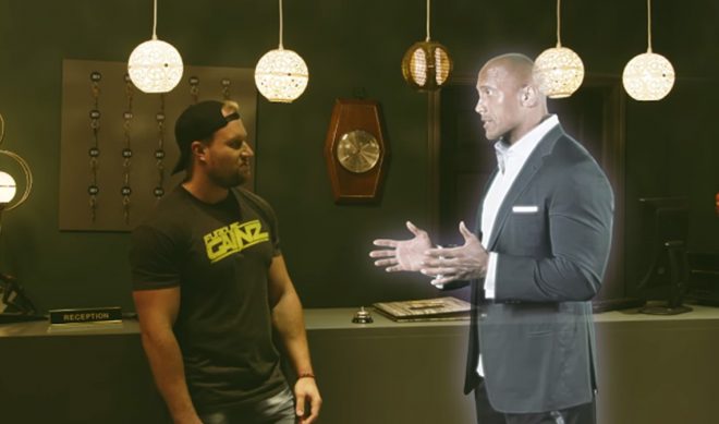 A Ghostly Dwayne “The Rock” Johnson Invites YouTube Stars To Enter Haunted Hotel