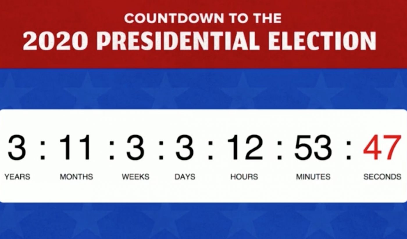 BuzzFeed’s Latest Viral Live Stream For Facebook Is A 2020 Election Countdown Clock