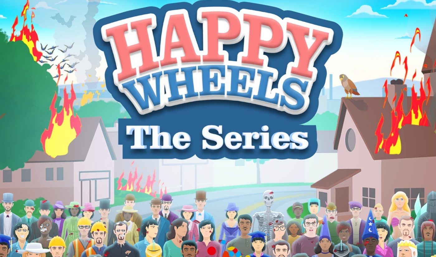 Machinima's Animated Adaptation Of 'Happy Wheels' Video Game Arrives On  Go90 - Tubefilter