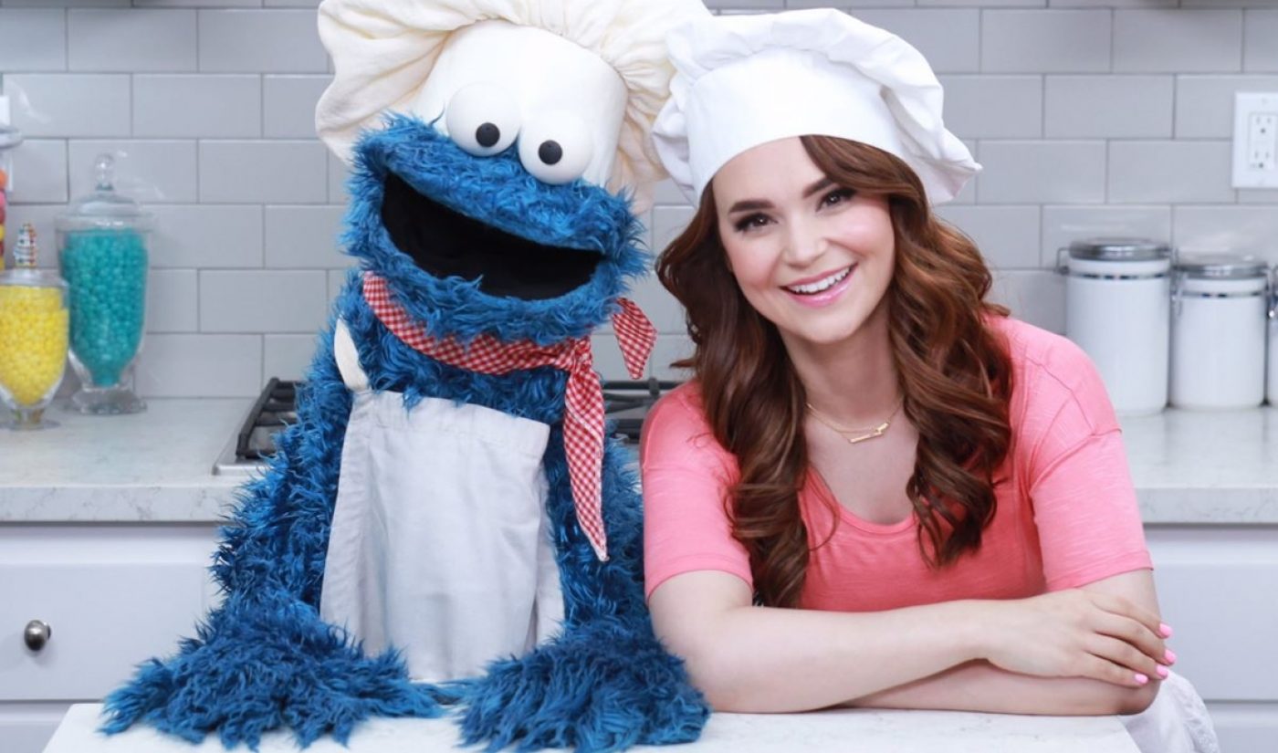 Rosanna Pansino (Hilariously) Bakes For The Cookie Monster On His 47th Birthday