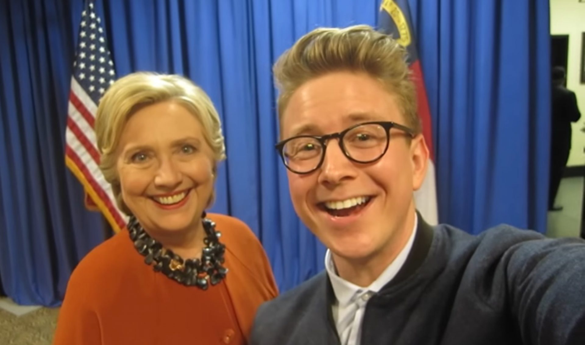 Tyler Oakley Hangs With Hillary Clinton: An Election Day YouTube Roundup