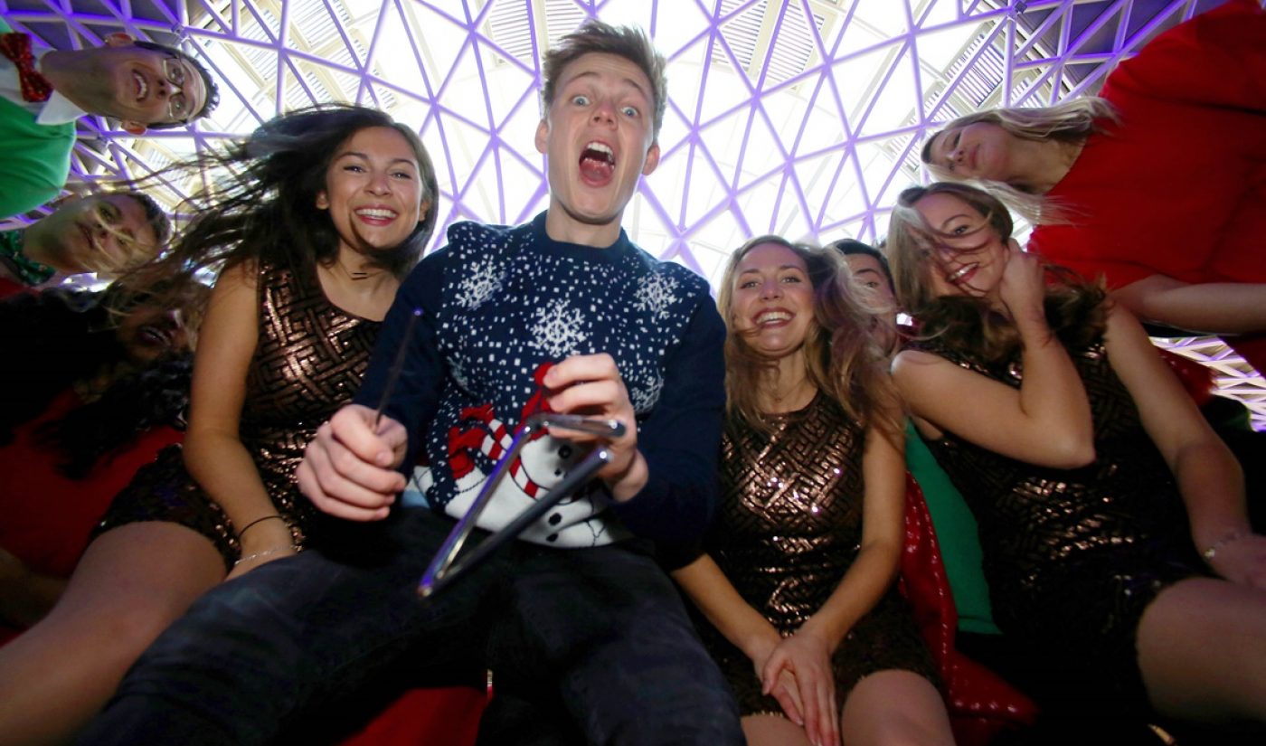 YouTube Star Caspar Lee Reimagines Christmas Caroling For Younger Generation