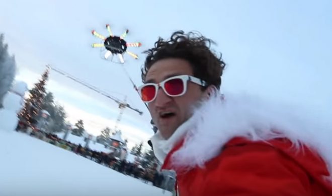 Mega-Drone Carries Casey Neistat Skyward In Soaring Viral Holiday Video