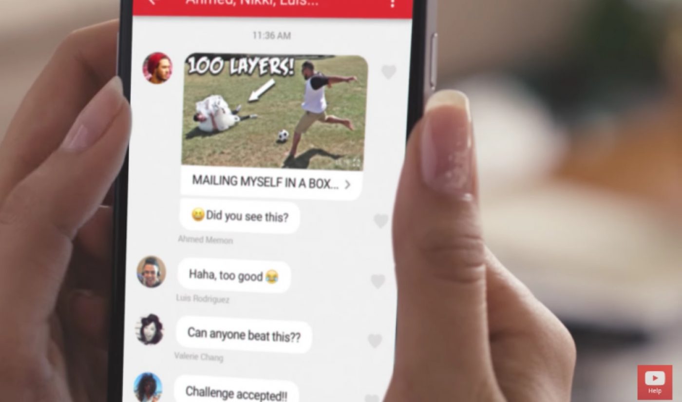 An In-App Messaging Feature YouTube Has Tested For Months Is Now Available In Canada