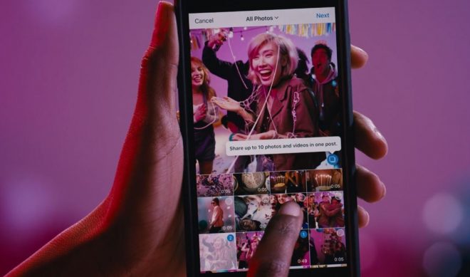 You Can Now Upload A Series Of 10 Photos or Videos In One Instagram Post