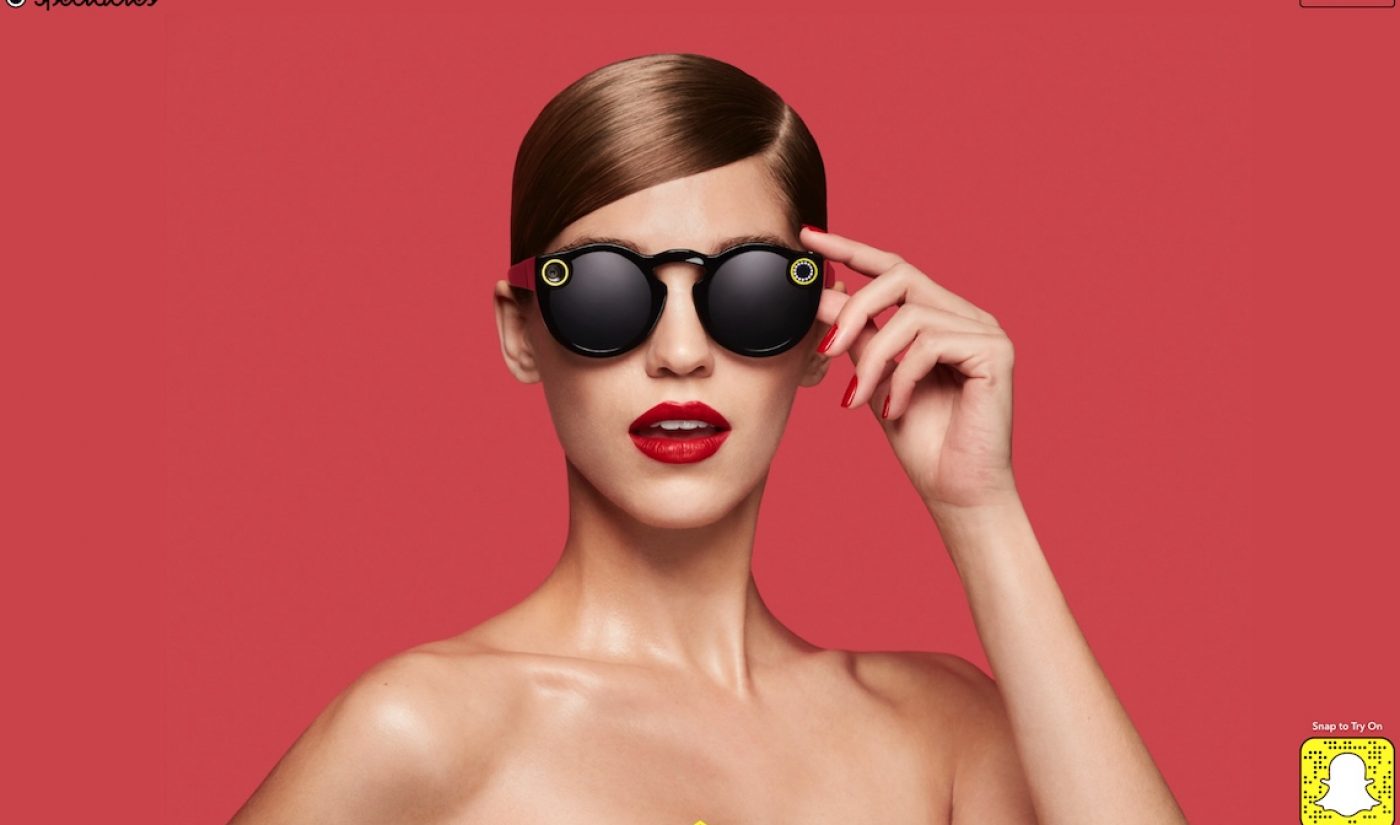 Snapchat Now Selling Its ‘Spectacles’ Camera Glasses Online