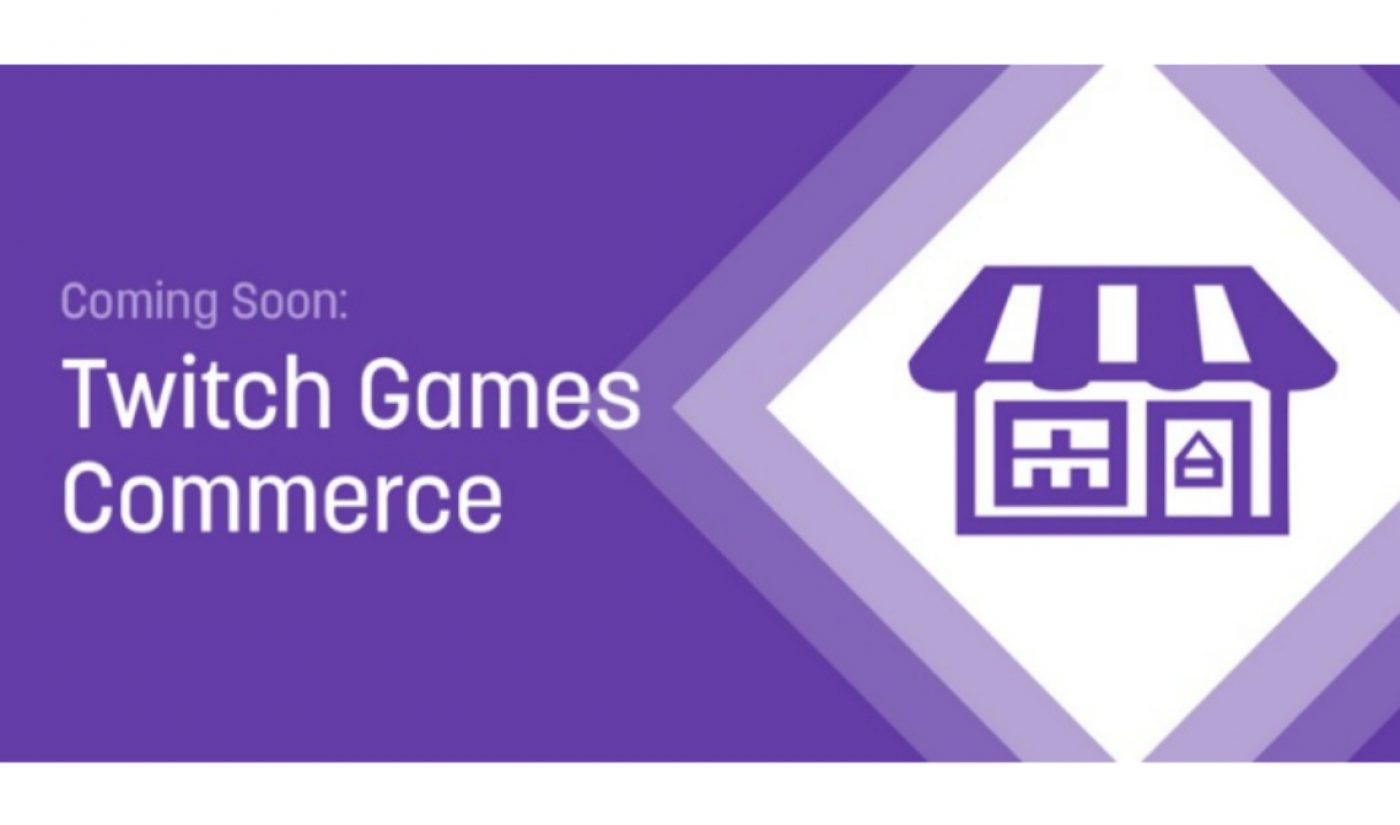 Twitch Will Let Its Streamers Sell Games Within Their Broadcasts