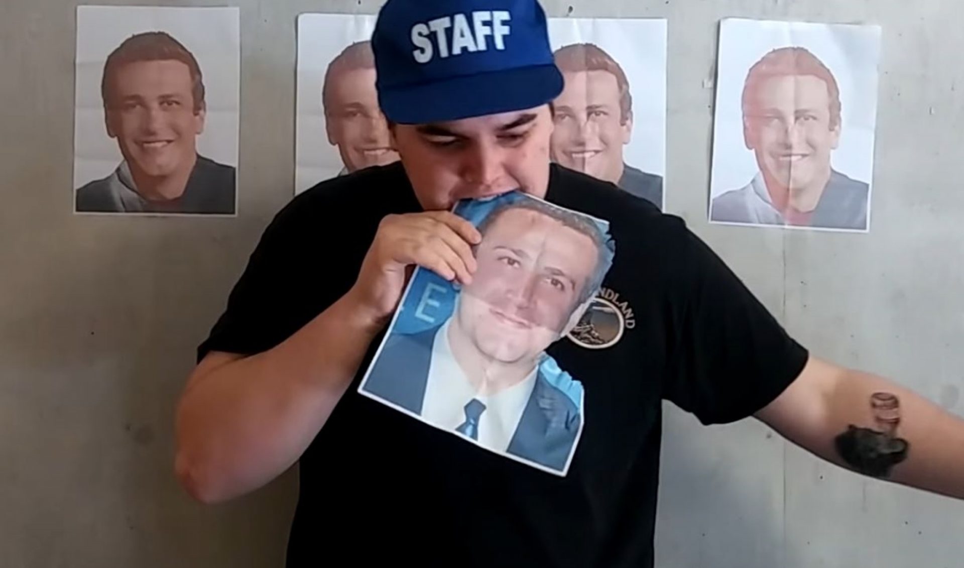 YouTuber Launches Viral Stunt By Repeatedly Eating Photos Of The Actor Jason Segel