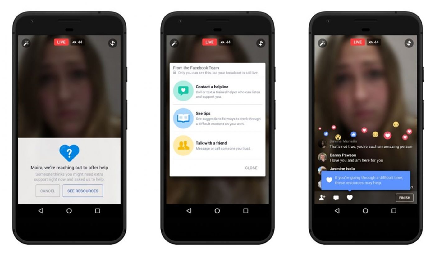 Facebook Rolls Out New Safety Tools Following Rash Of Livestreamed Suicides