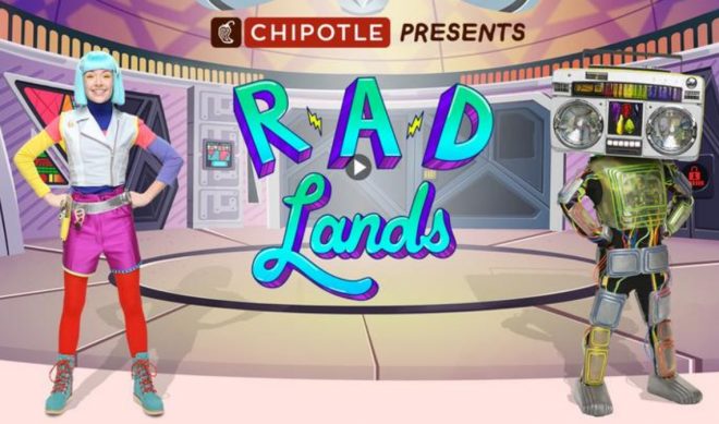 Chipotle Tries A Branded Video On-Demand Series For Kids With ‘Rad Lands’ On iTunes