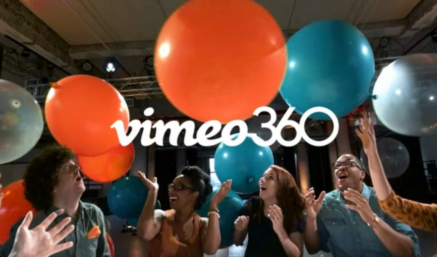 Vimeo Gets In On 360-Degree Video With New Platform