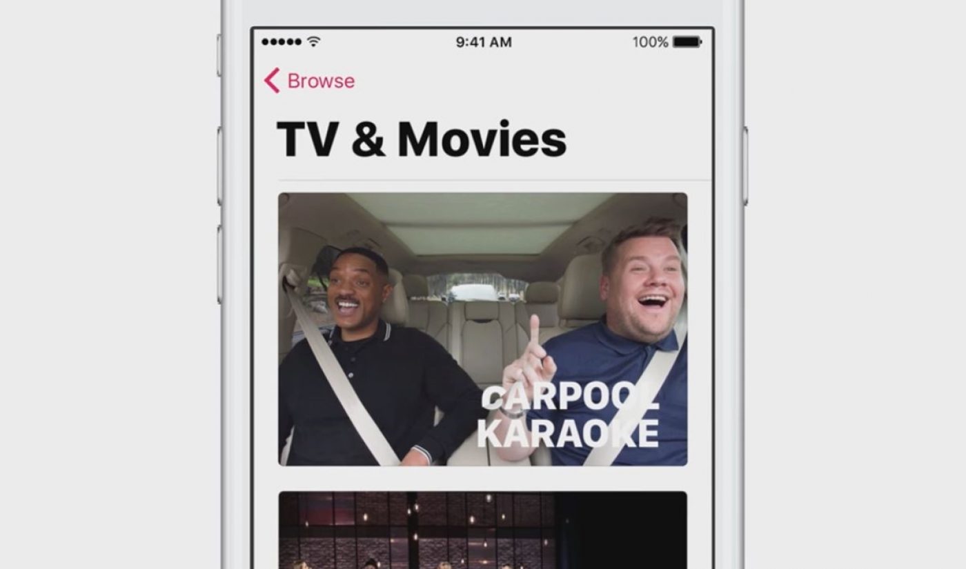 Apple Delays Release Of First Original Series, ‘Carpool Karaoke’, Until “Later This Year”