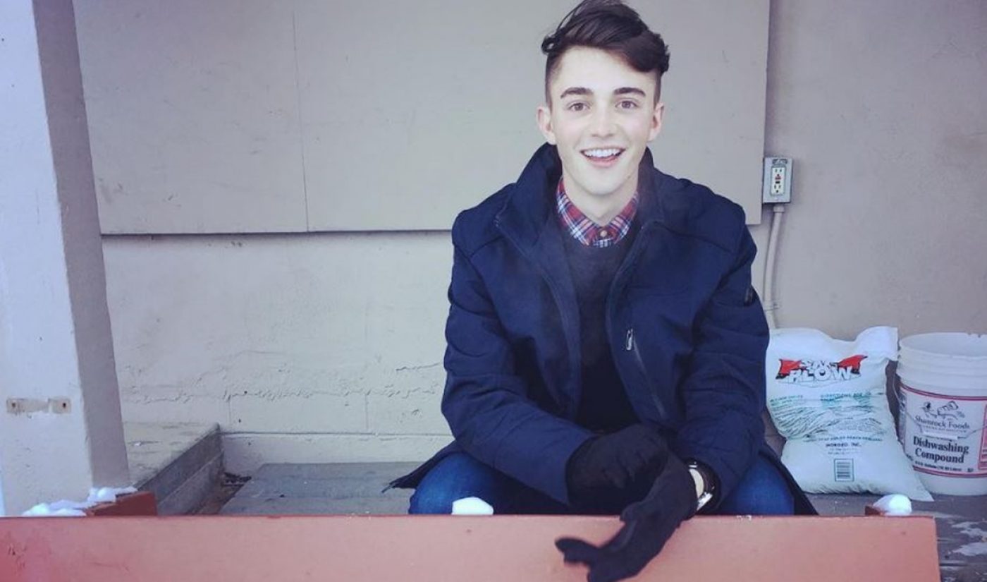 Viral Musician Greyson Chance Signs With Management Firm Digital Brand Architects
