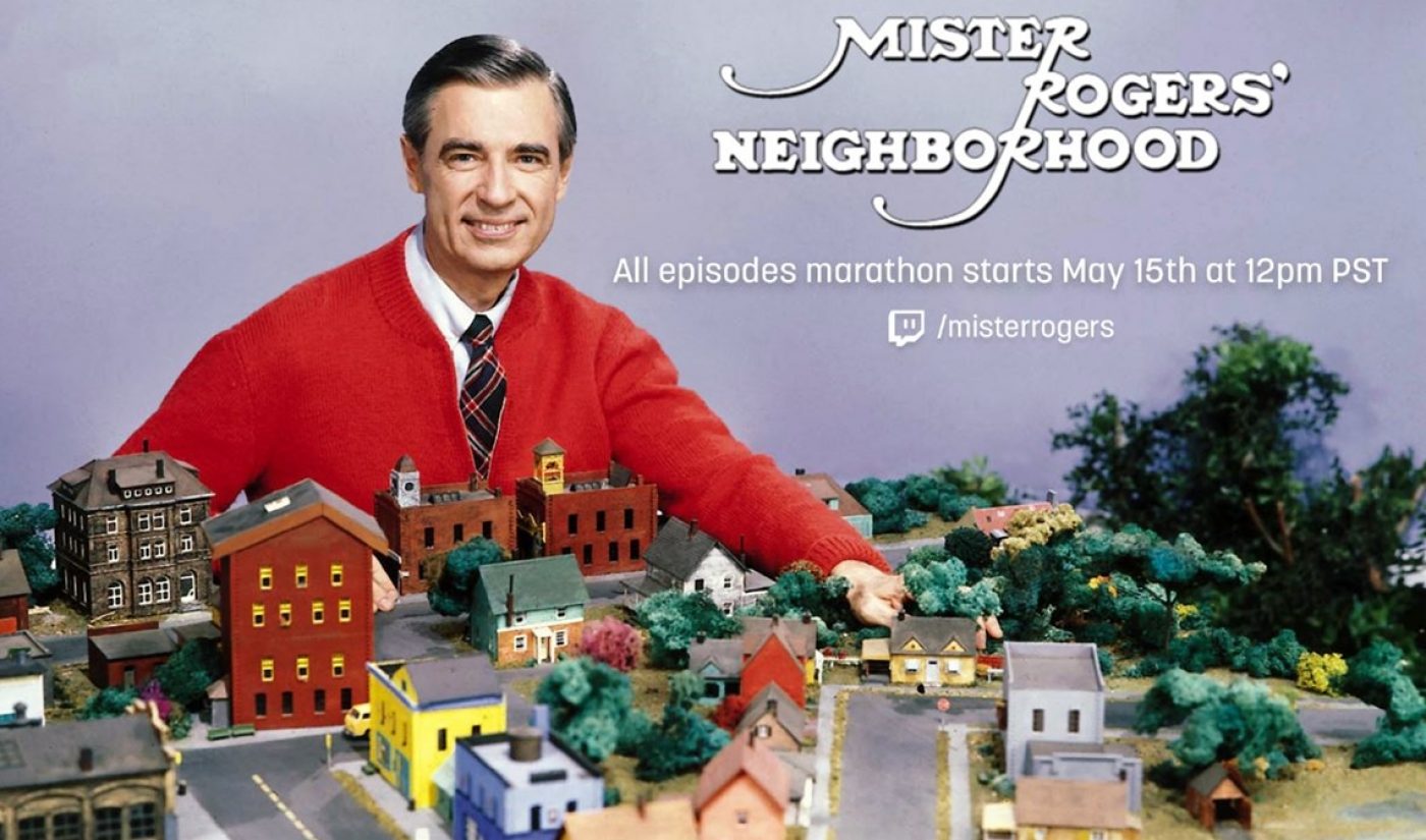 Twitch’s Latest Classic Programming Play Is A ‘Mister Rogers’ Marathon