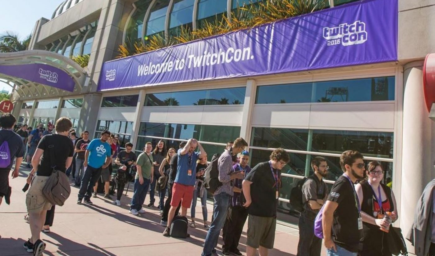 Tickets For October’s Third Annual TwitchCon Are On Sale Now