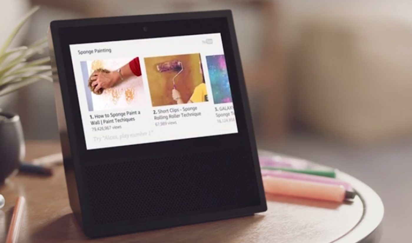 Top Publishers Are Making Content For Amazon’s New Video-Enabled Home Assistant