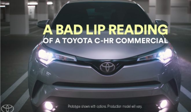 Toyota Enlists Bad Lip Reading For A Series Of Commercials