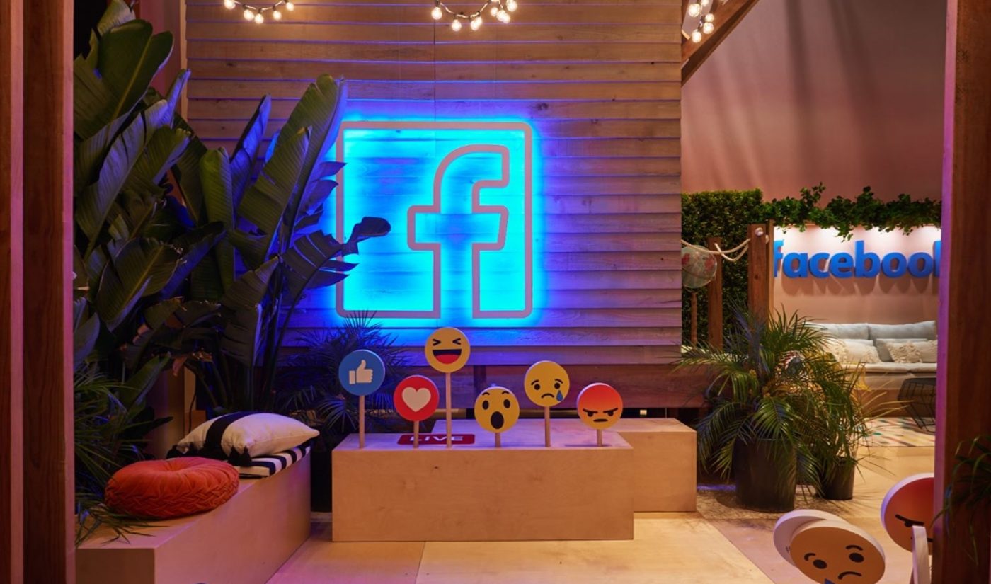 This Is The Oasis-Inspired Lounge Where Facebook Is Courting Creators At VidCon