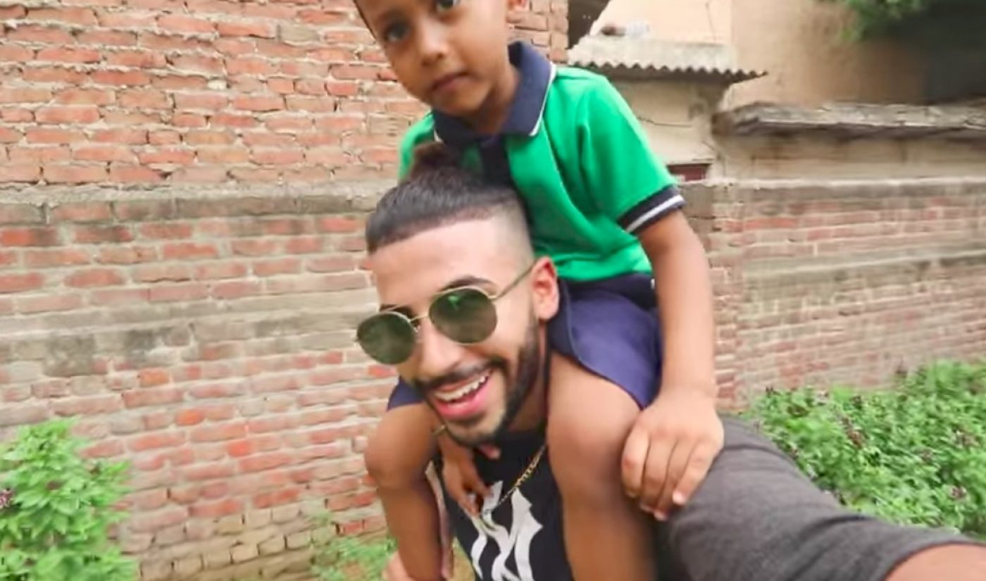 YouTube Stars Adam Saleh, Slim Albaher Travel To India To Help Nonprofit Build Schools