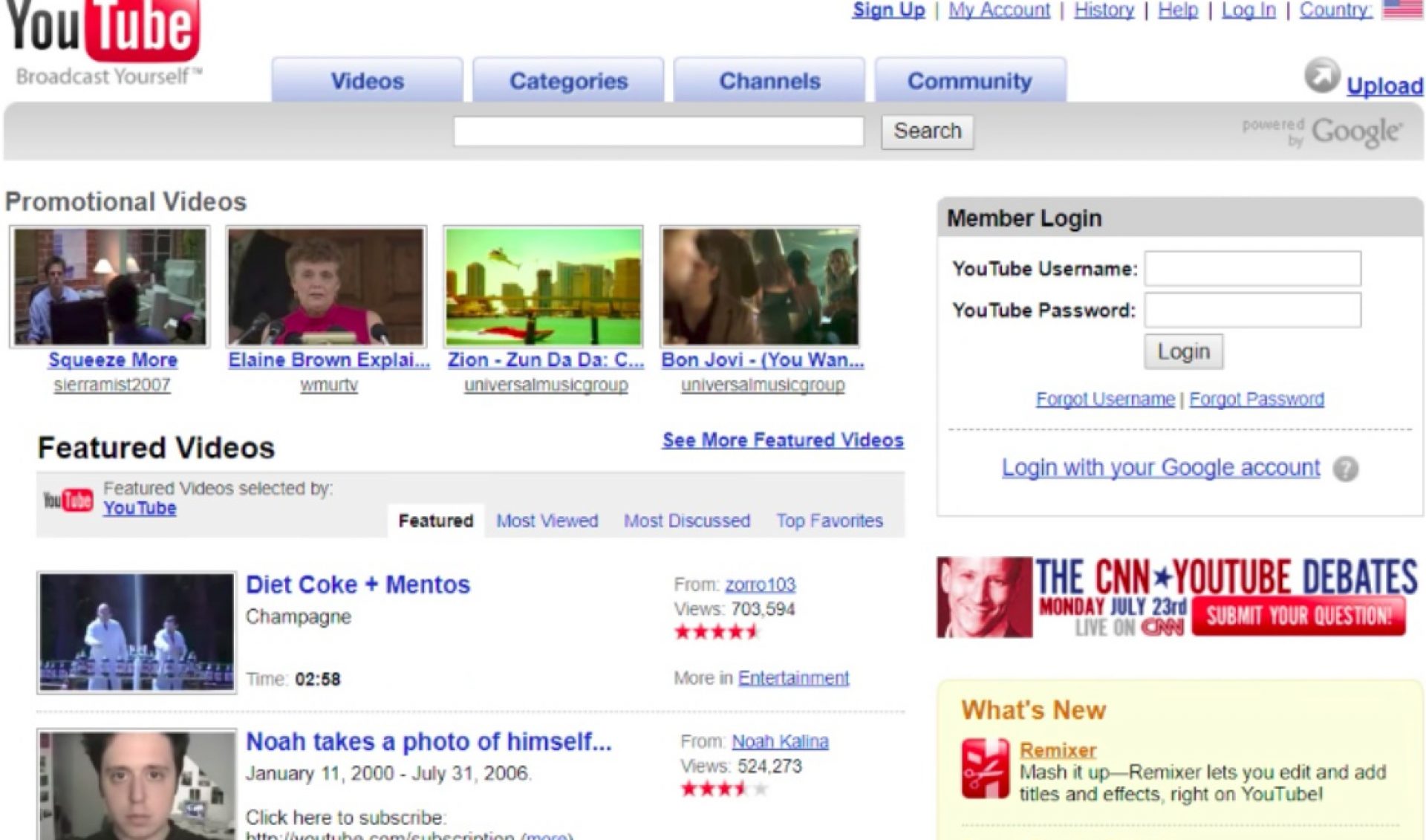 The Animated History Of YouTube’s Homepage Is An Online Video Time Capsule