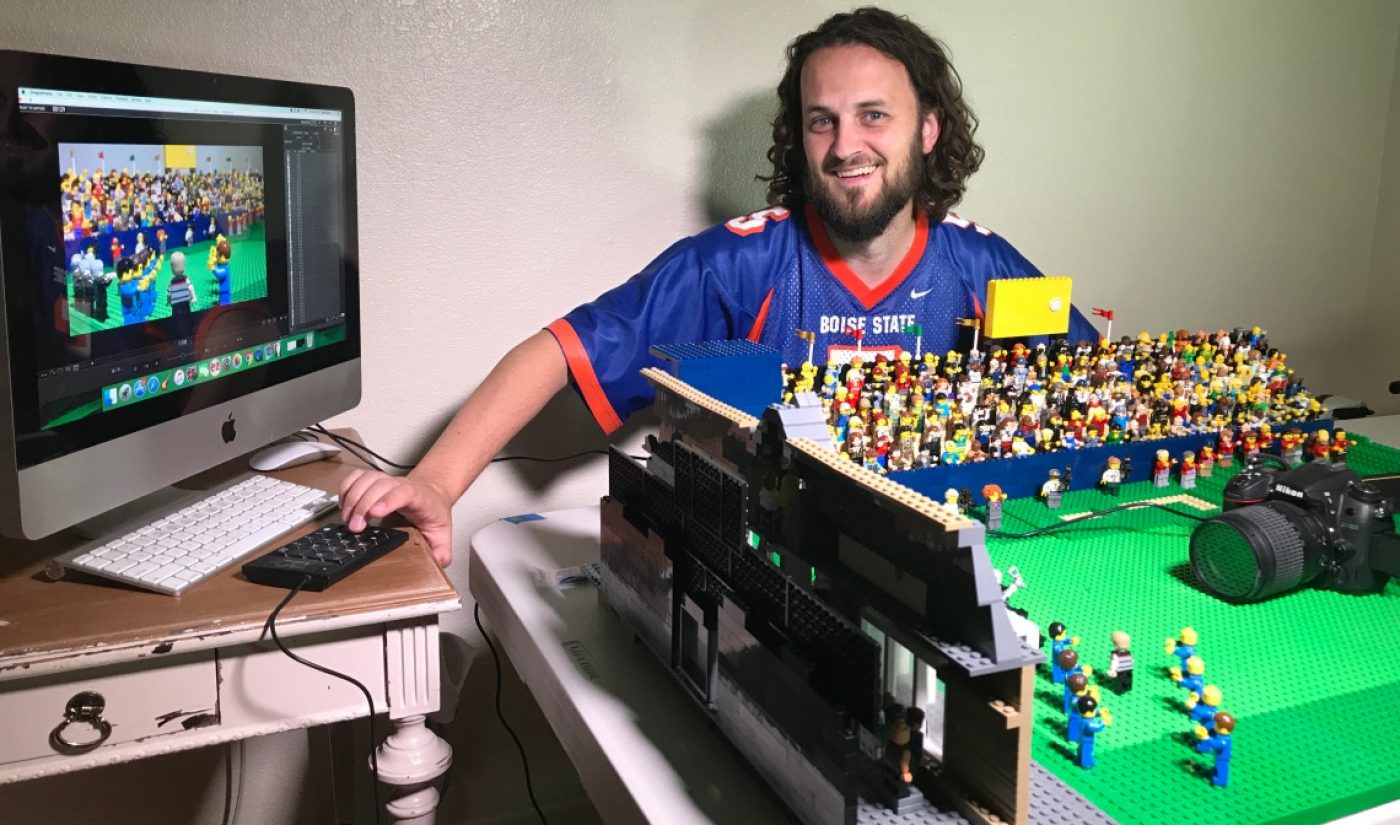 GoldYeller’s “Low-Key Lit” Lego Animations Attract Sports Brands, Even Without A Huge Social Following