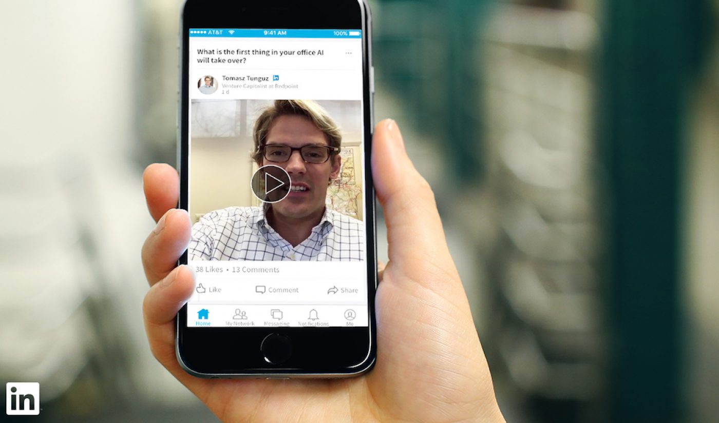 Insights: Will LinkedIn Become the Next Great Online Video Land Rush?