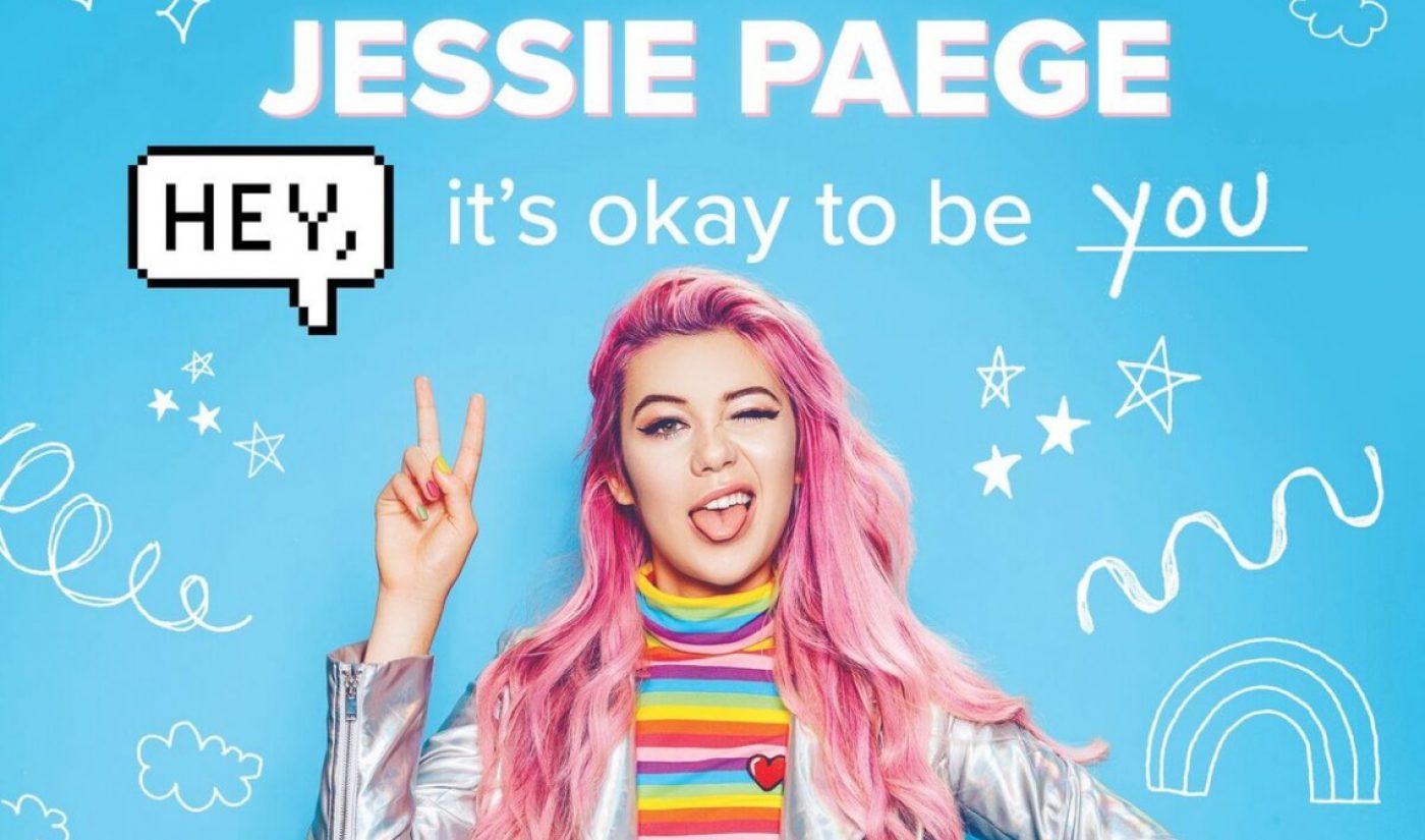 YouTube Star Jessie Paege Lands Literary Deal Led By An Activity Book For Her Fans