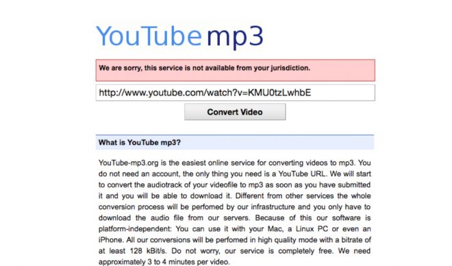 Internet’s Most Popular “Stream Ripping Site” Shuts Down As Result Of Legal Settlement