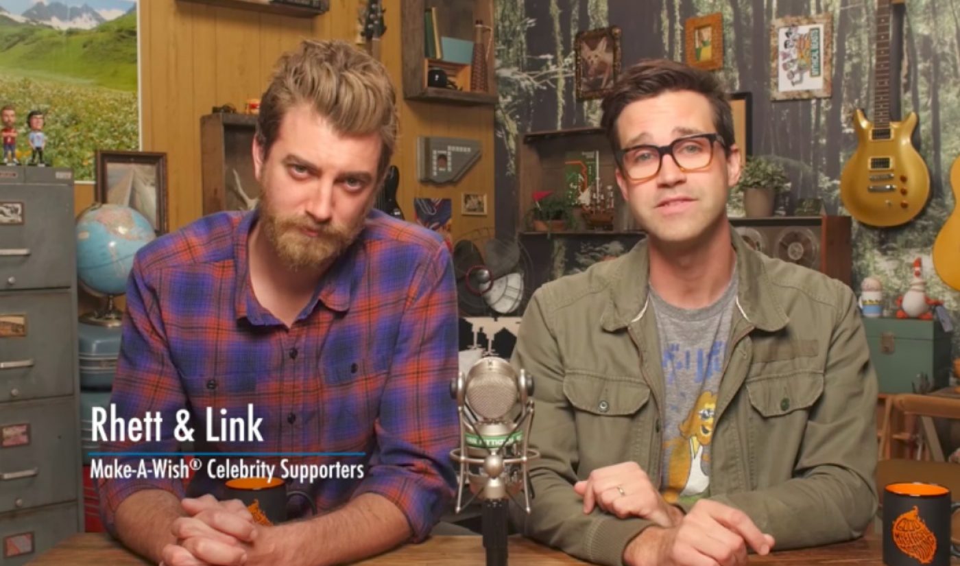 YouTube Stars Rhett & Link To Receive Celebrity Award From Make-A-Wish Foundation
