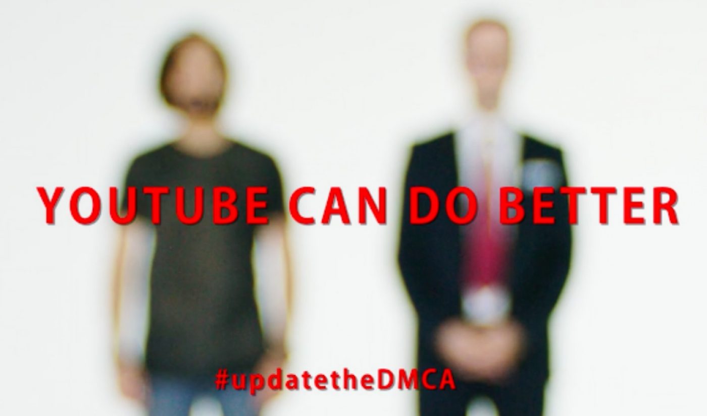 Musician-Run Organization Runs Anti-YouTube Ad Campaign…On YouTube